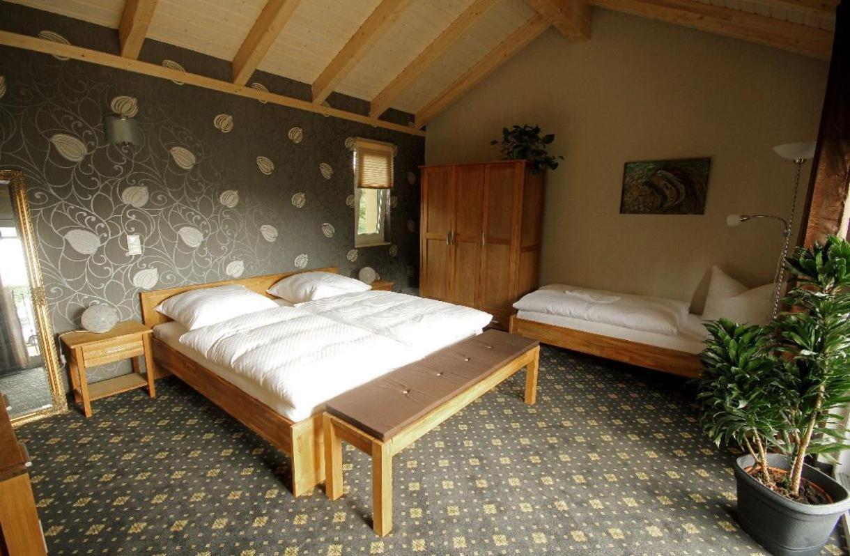 Hotel Fischhaus Wendisch Rietz Esterno foto